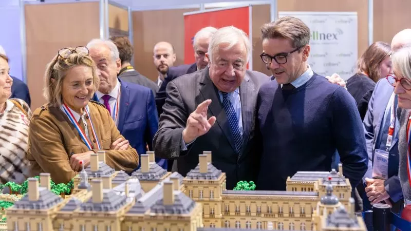 Illustration : Rencontre avec les exposants