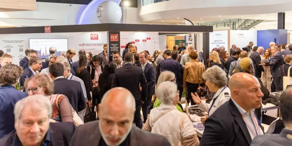 Apéritif sur les stands