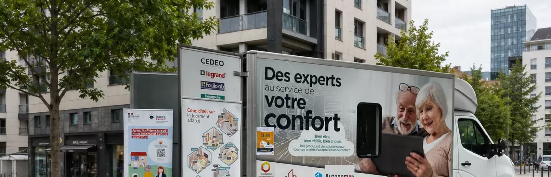Illustration : Silver Truck - Au service de l'autonomie et du maintien à domicile